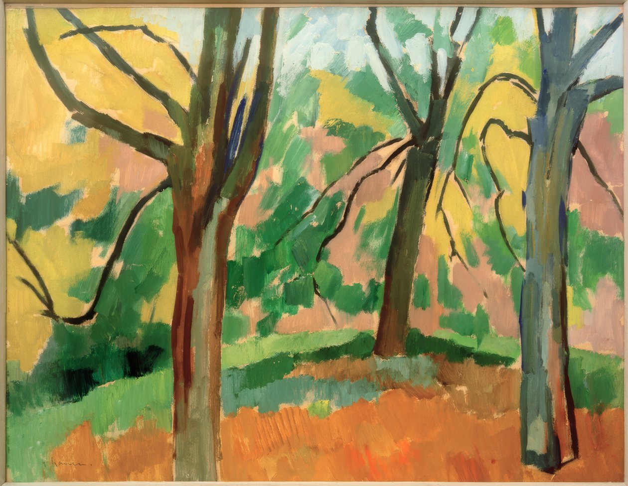 Parkland alkotó: Heinrich Nauen