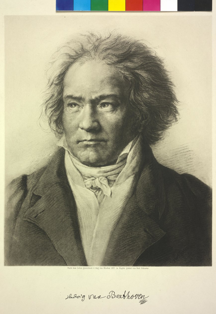 Ludwig van Beethoven alkotó: Heinrich Rudolf Schuster