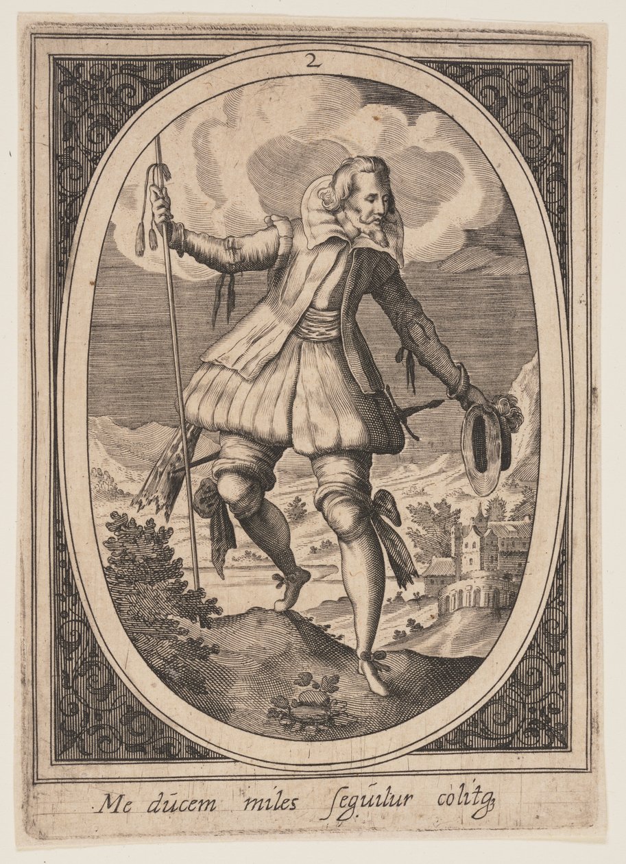 2. tábla a Military Figures (Katonai figurák) című kiadványból alkotó: Heinrich Ulrich