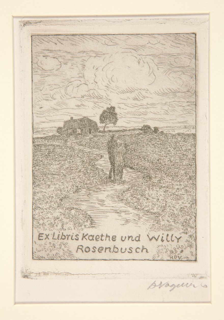 Könyvtáblák alkotó: Heinrich Vogeler