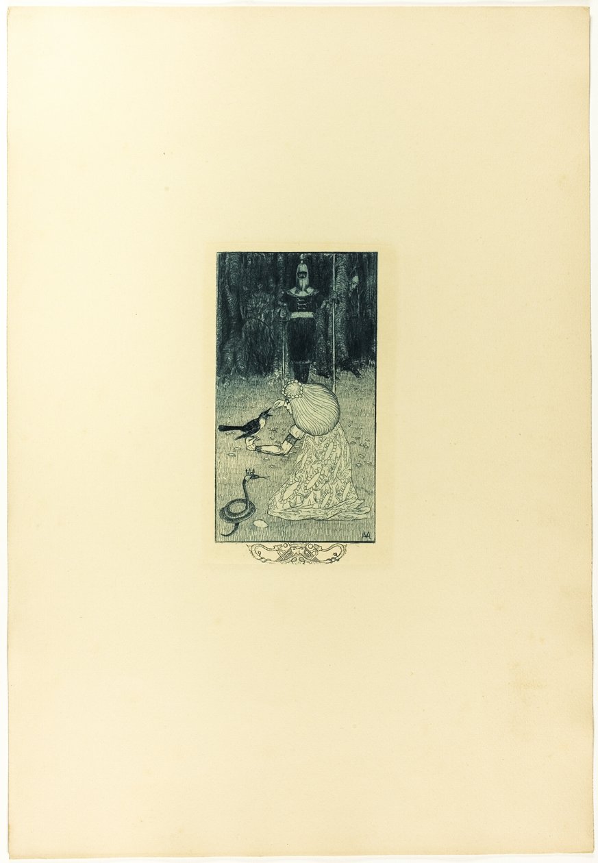 A kígyó menyasszony alkotó: Heinrich Vogeler