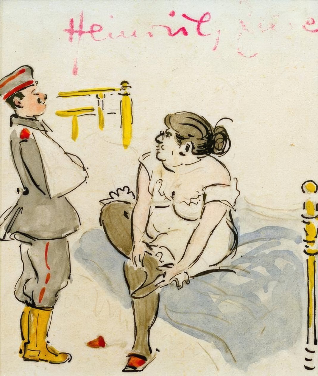 Sebesült katona és prosti alkotó: Heinrich Zille