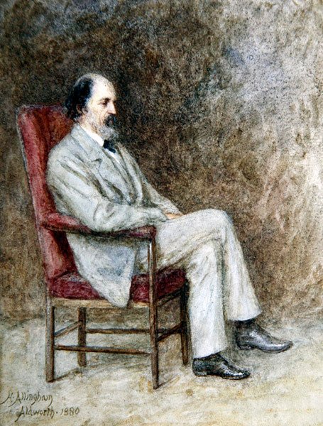 Alfred, Lord Tennyson alkotó: Helen Allingham