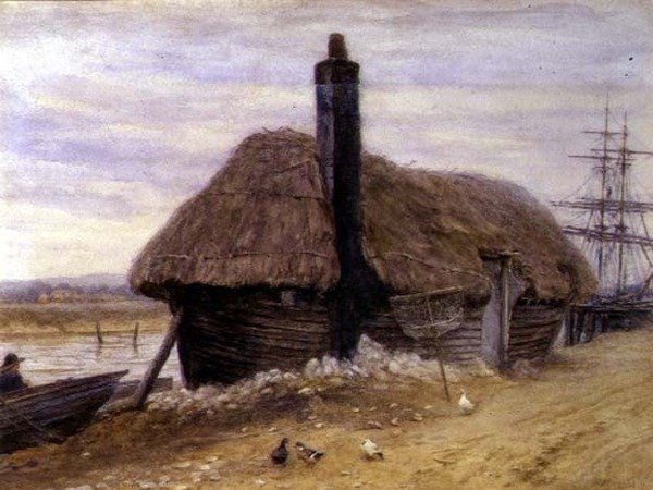 Száraz dokk alkotó: Helen Allingham