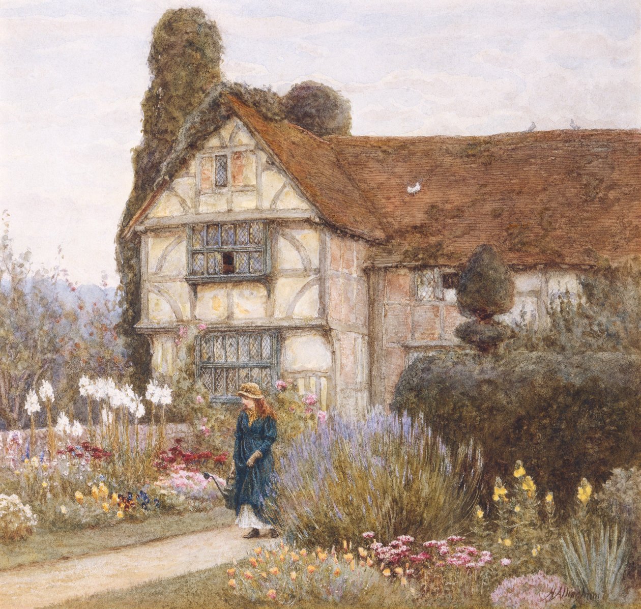 Régi kastély alkotó: Helen Allingham