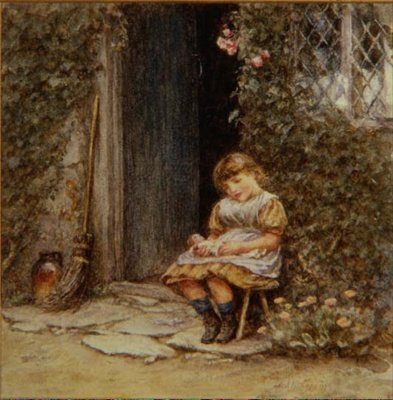 A Kedvenc baba alkotó: Helen Allingham