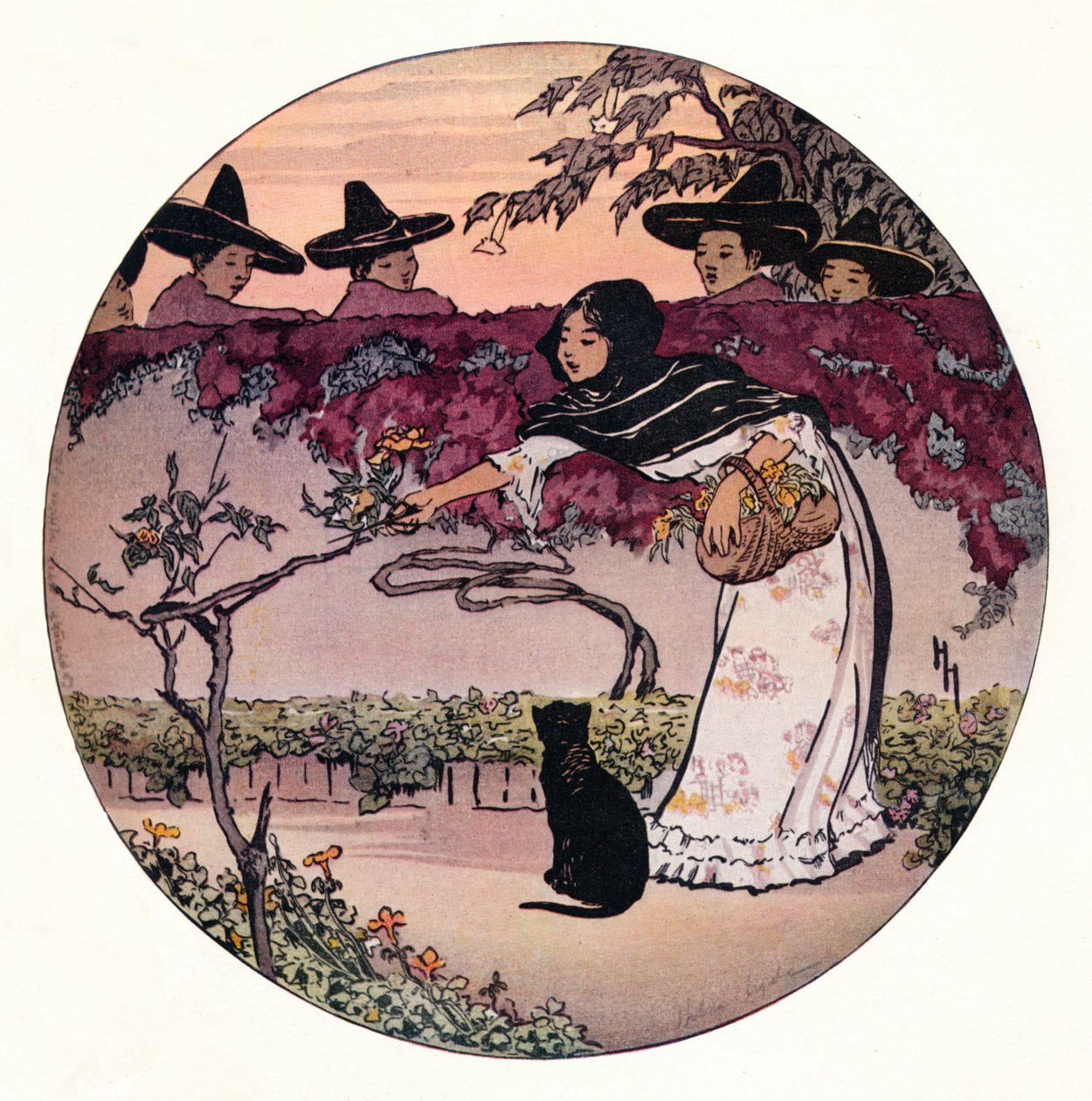 Egy mexikói kacér, 1912 alkotó: Helen Hyde