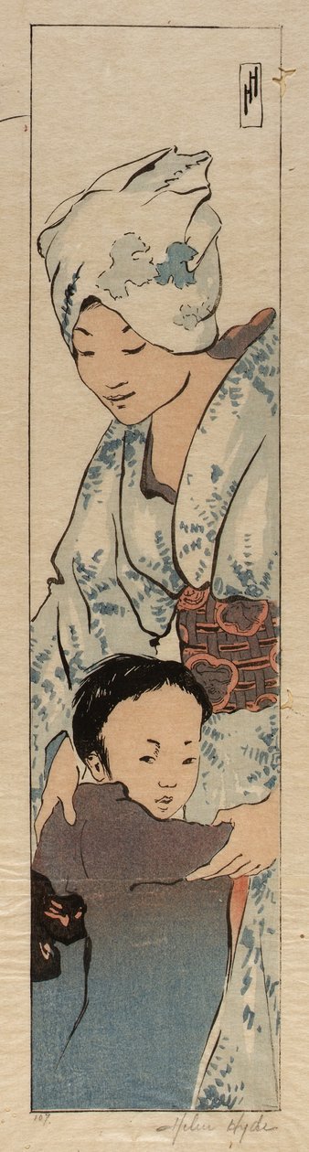 Anya és gyermeke alkotó: Helen Hyde