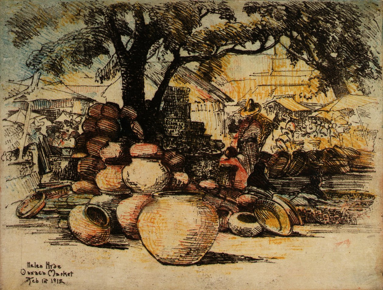 Oaxaca piac alkotó: Helen Hyde