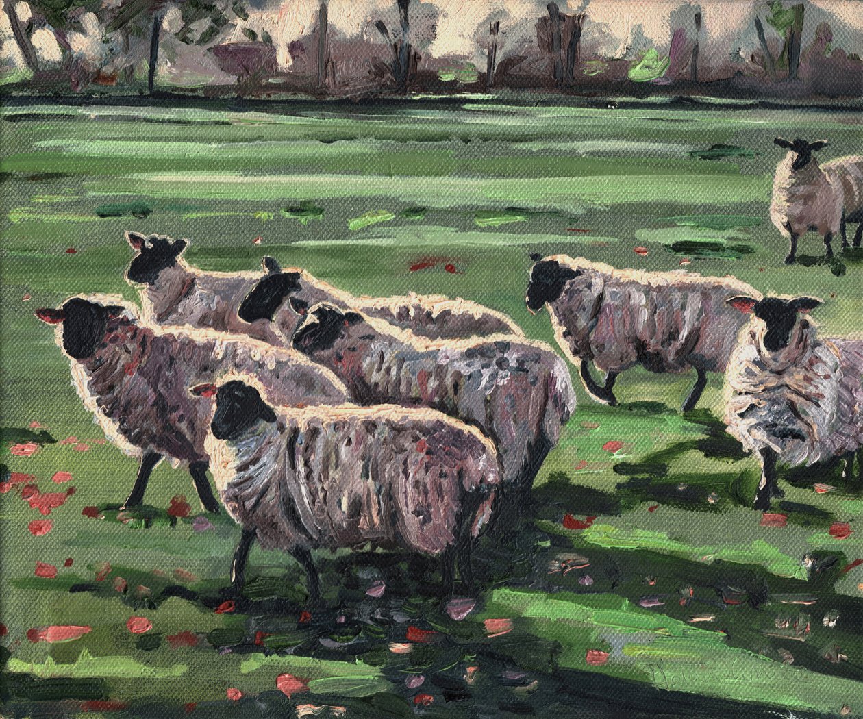 Kíváncsi nyáj II, 2009, alkotó: Helen White