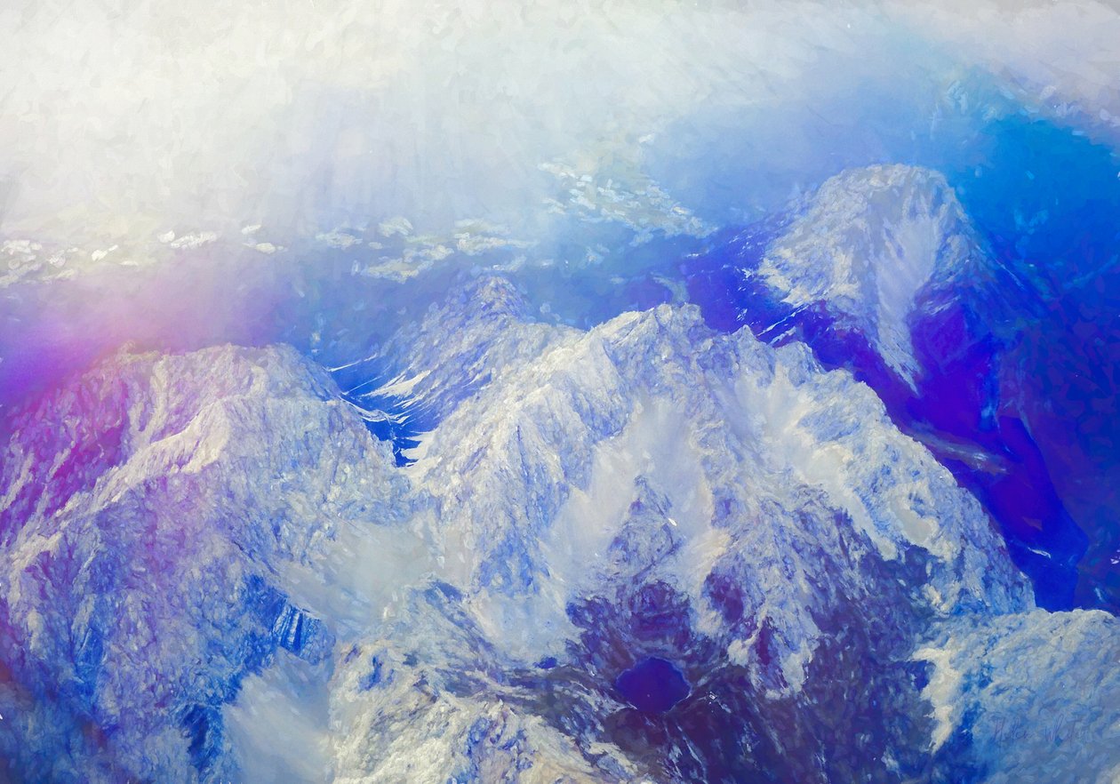 Mountain Flare, 2019 alkotó: Helen White
