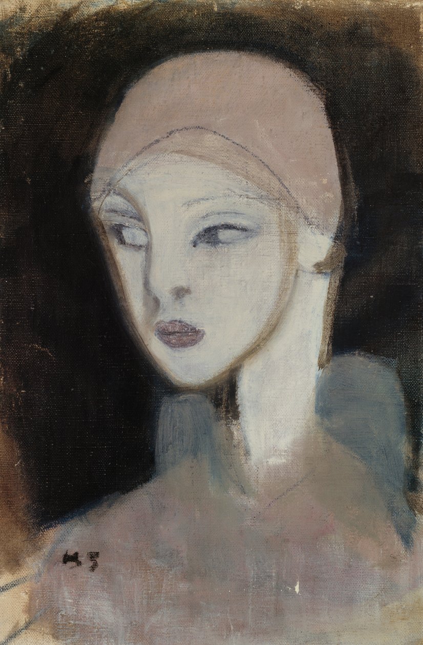 Lány a szigetekről, 1929. alkotó: Helene Schjerfbeck