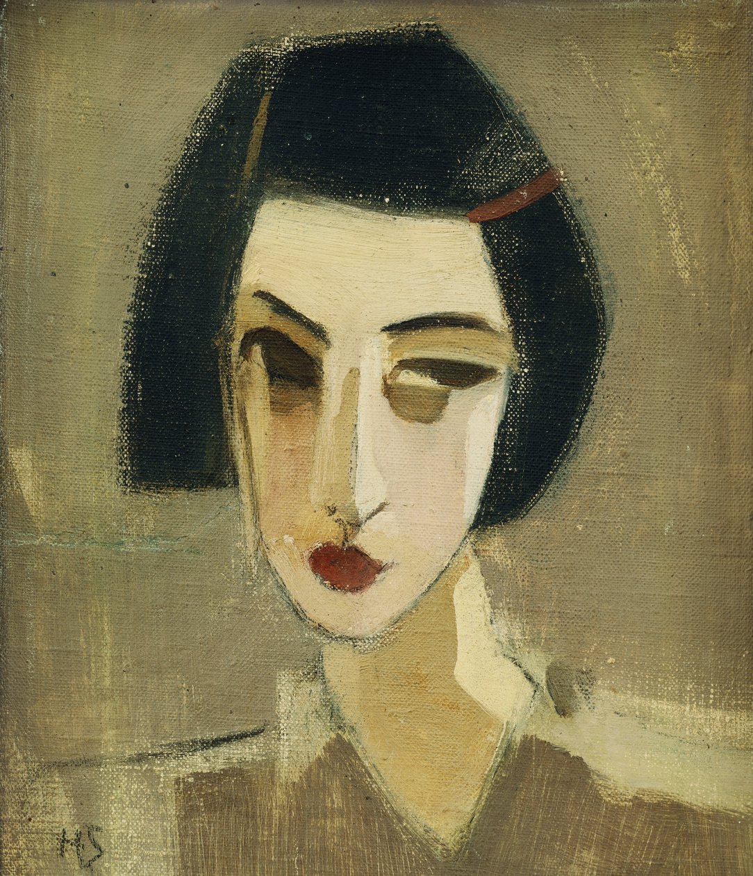 Gota portréja alkotó: Helene Schjerfbeck