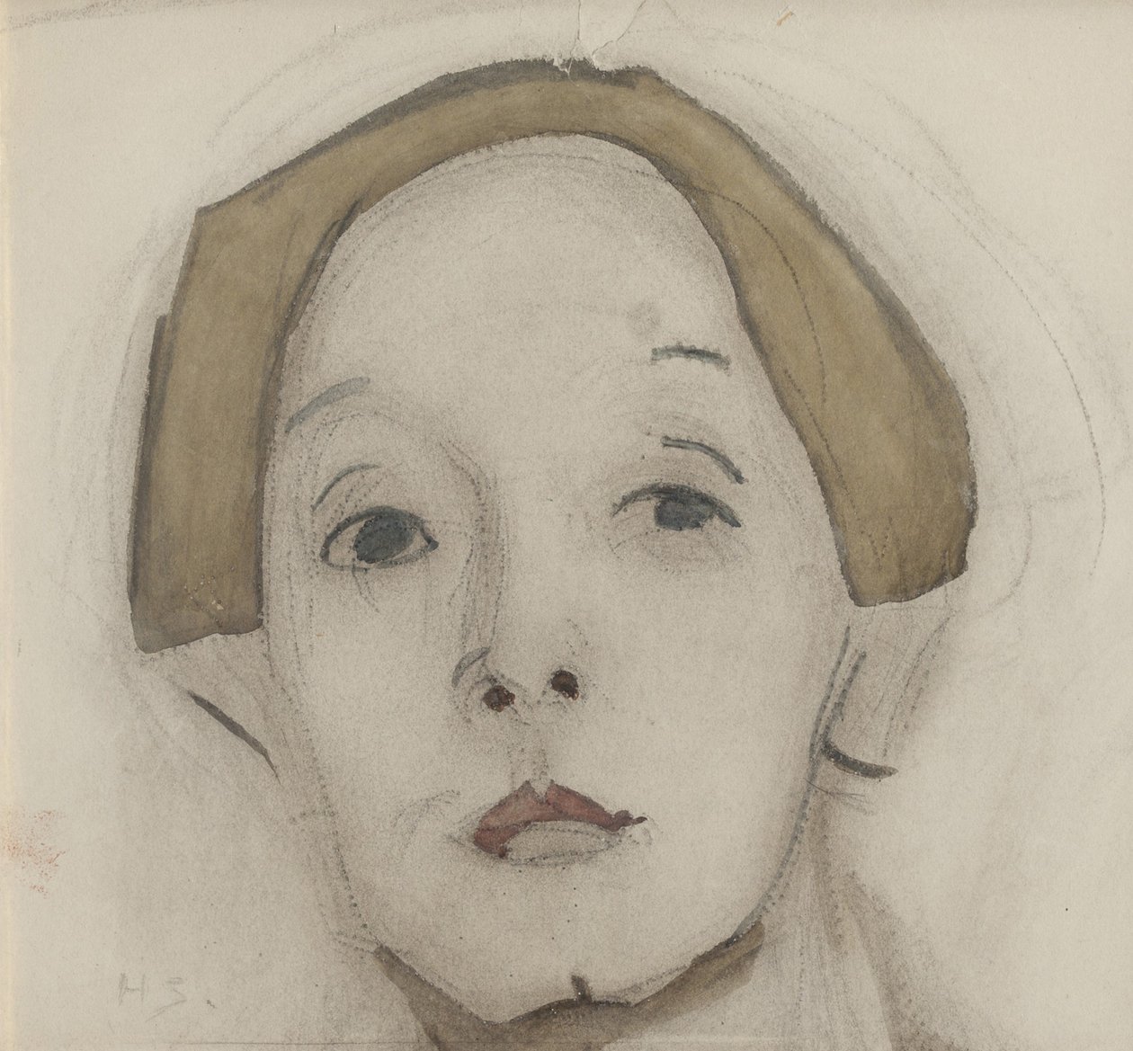 Önarckép, 1915. alkotó: Helene Schjerfbeck
