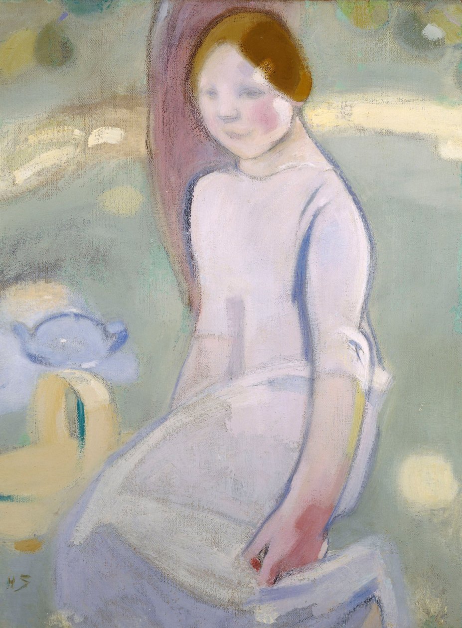 A hárs alatt, 1911. alkotó: Helene Schjerfbeck