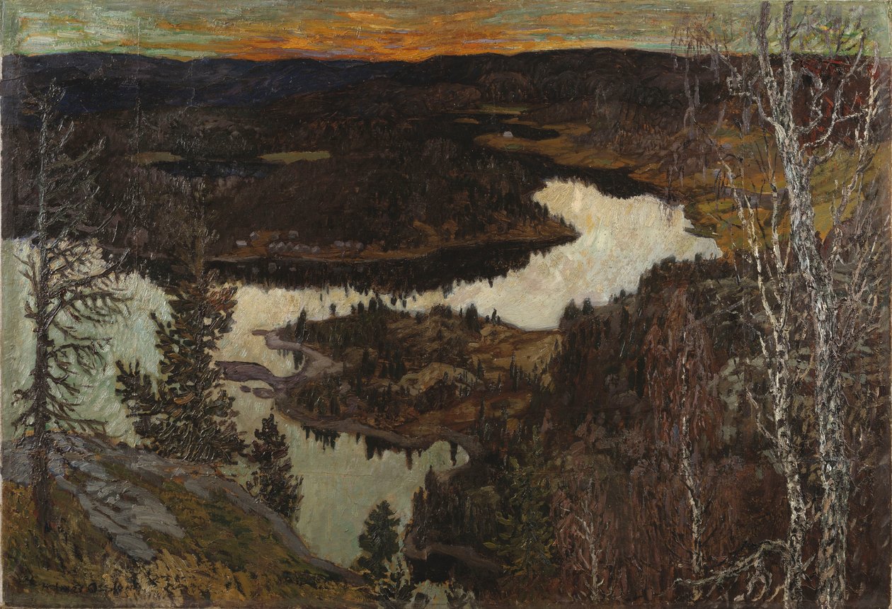 Ősz, Nordingrå alkotó: Helmer Osslund