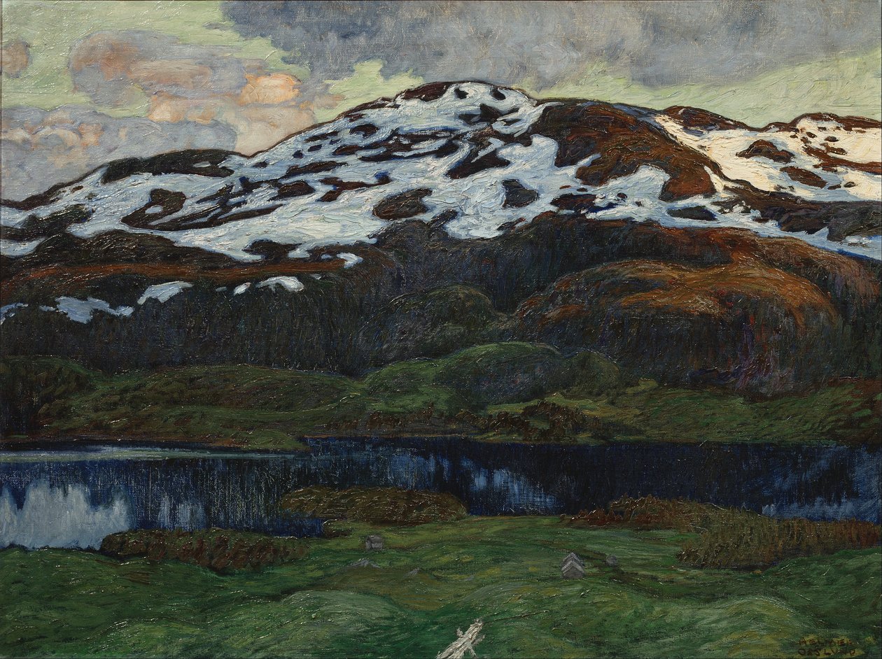 Kallsjön nyári estje alkotó: Helmer Osslund