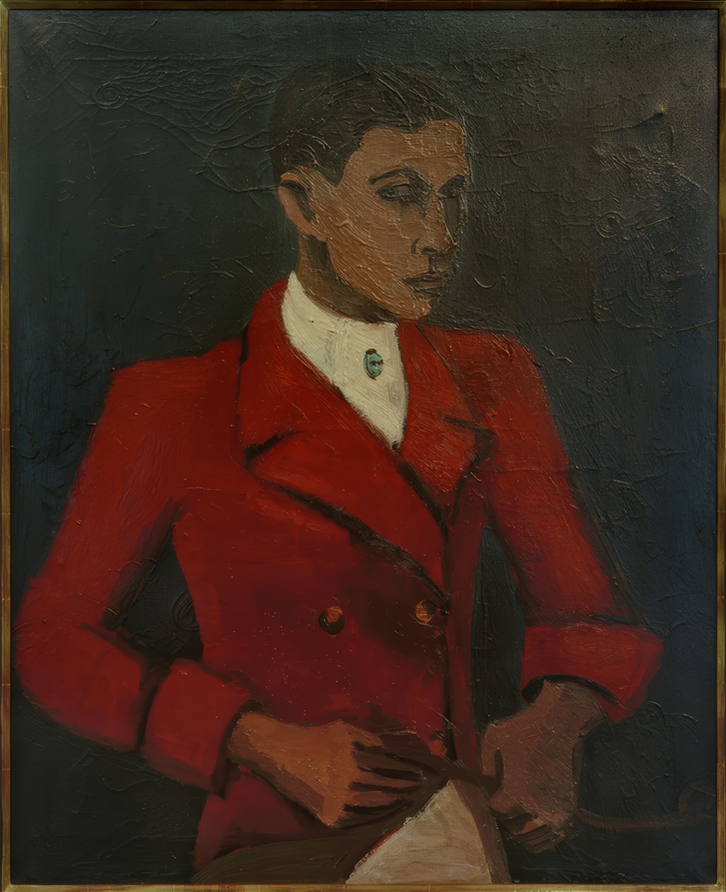 Önarckép vadászjelmezben I. alkotó: Helmut Kolle