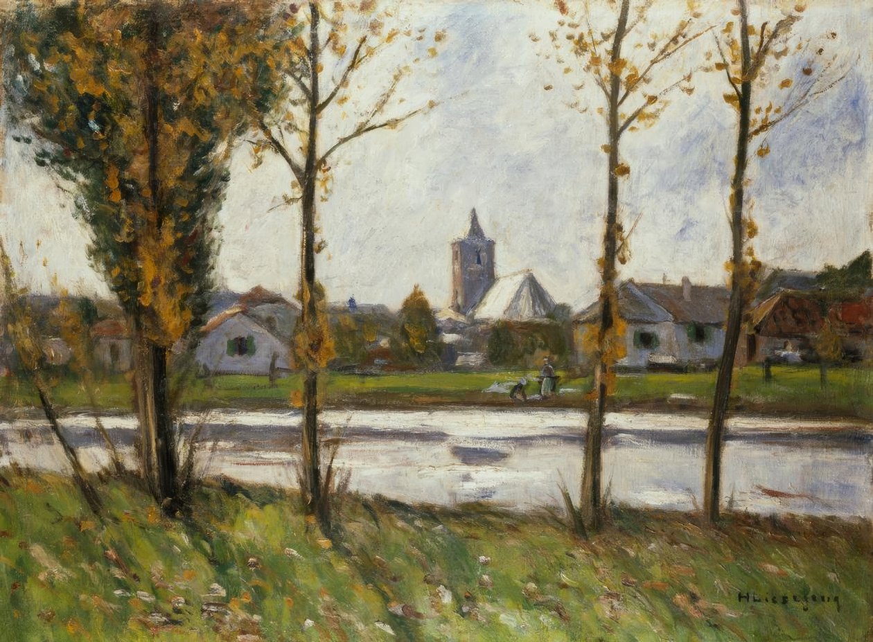 Az Alsó-Rajnán alkotó: Helmuth Liesegang
