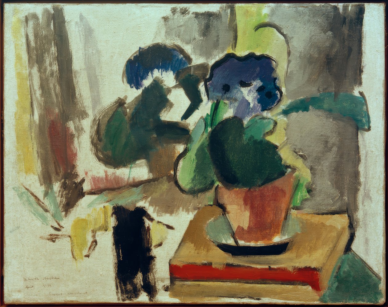 Csendélet Tin Aria és könyv alkotó: Helmuth Macke