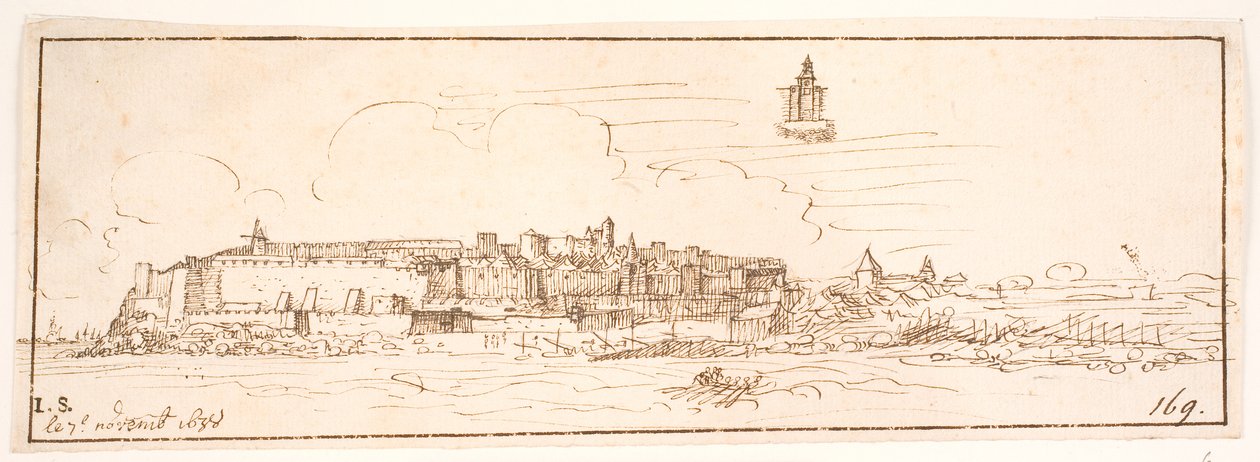 Blaye, ved Garonnefloden alkotó: Hem