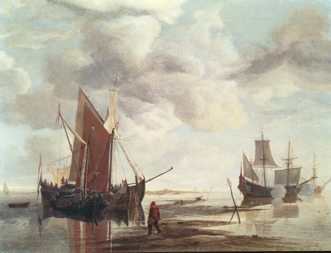 Nyugodt tenger alkotó: Hendrick Dubbels