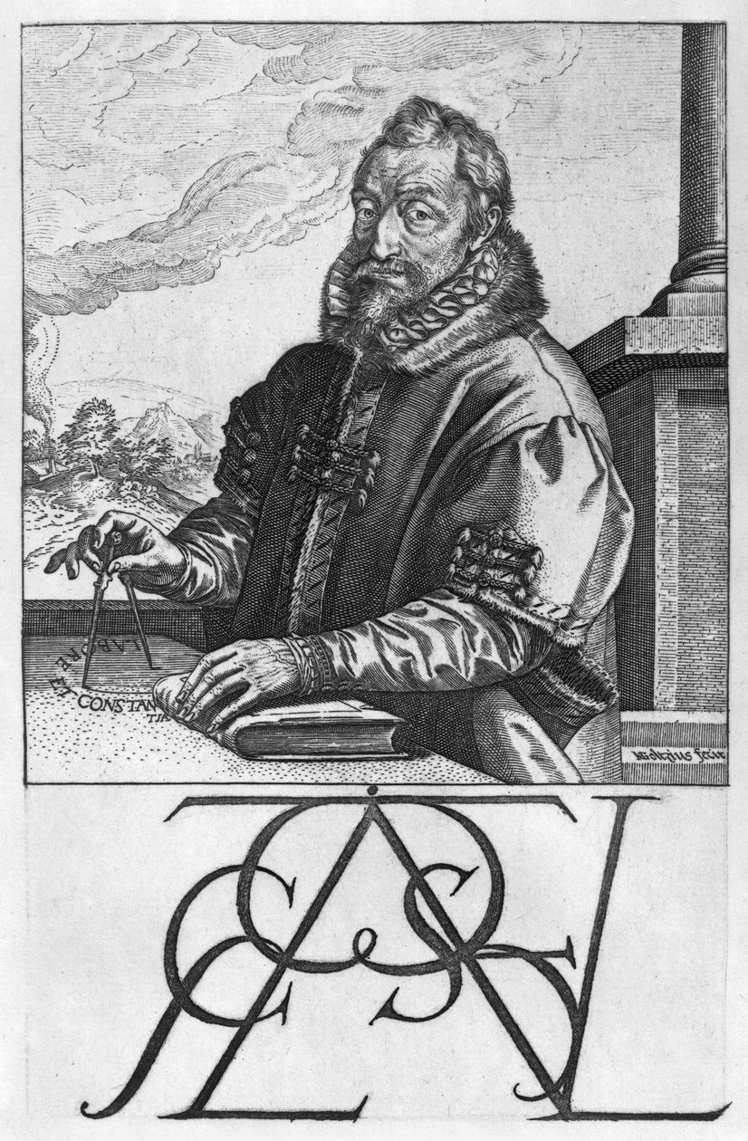 Christophe Plantin (1520-89 körül) alkotó: Hendrik Goltzius