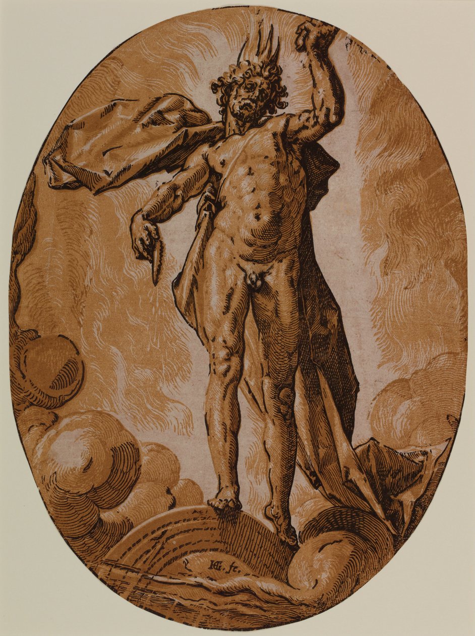 Nap (Helios) alkotó: Hendrik Goltzius