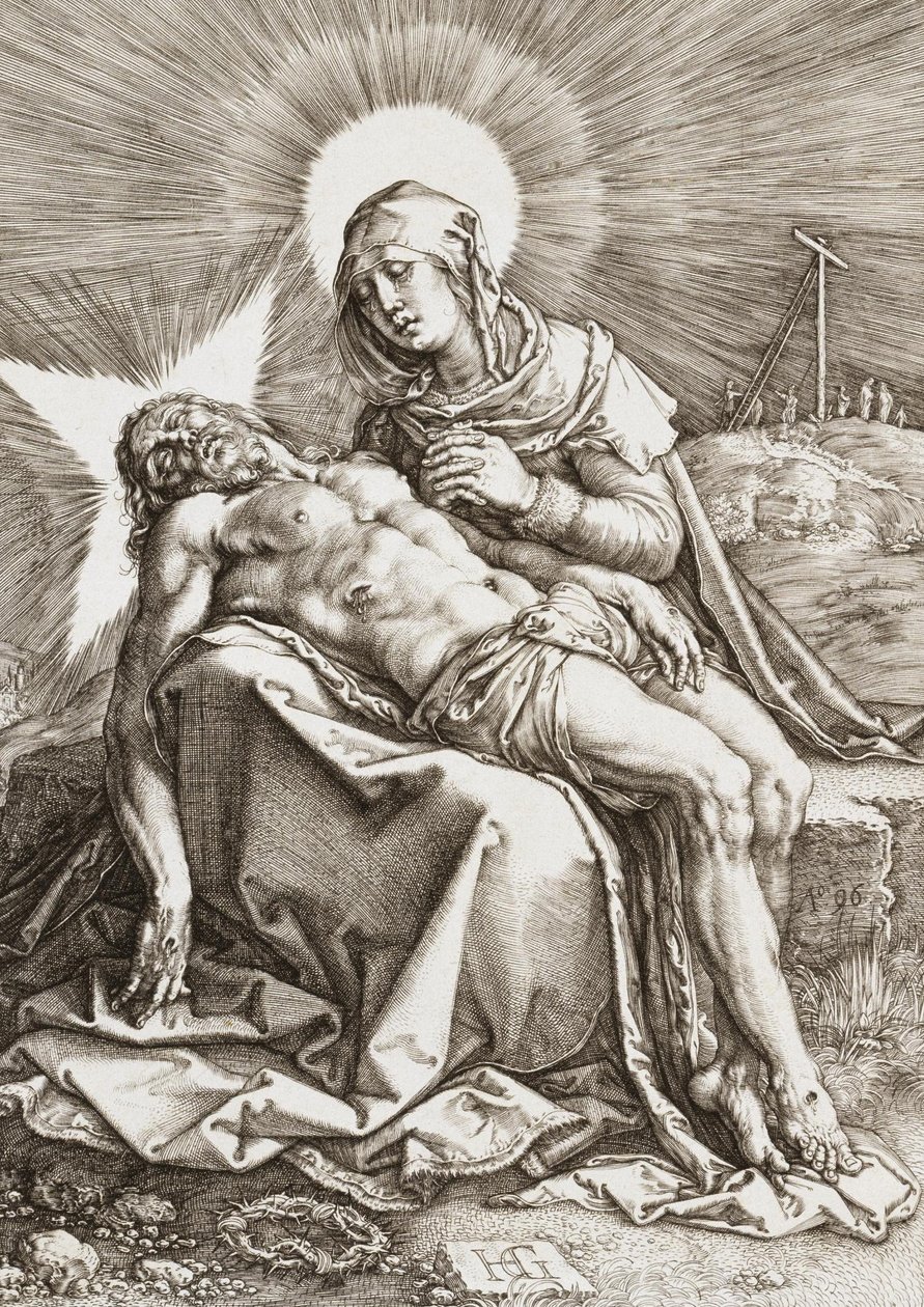 Pieta alkotó: Hendrik Goltzius