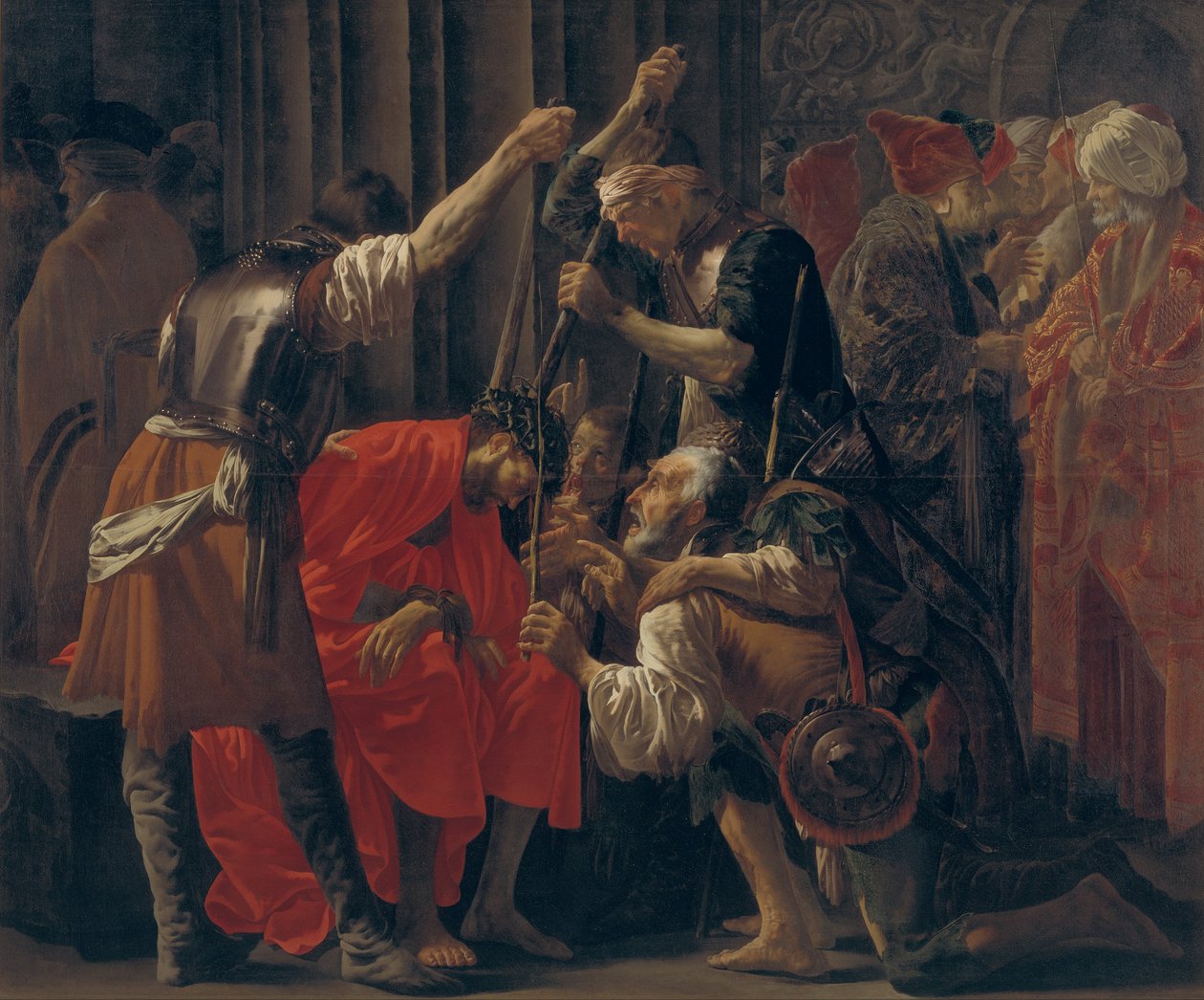 Krisztus töviskoronás alkotó: Hendrick ter Brugghen