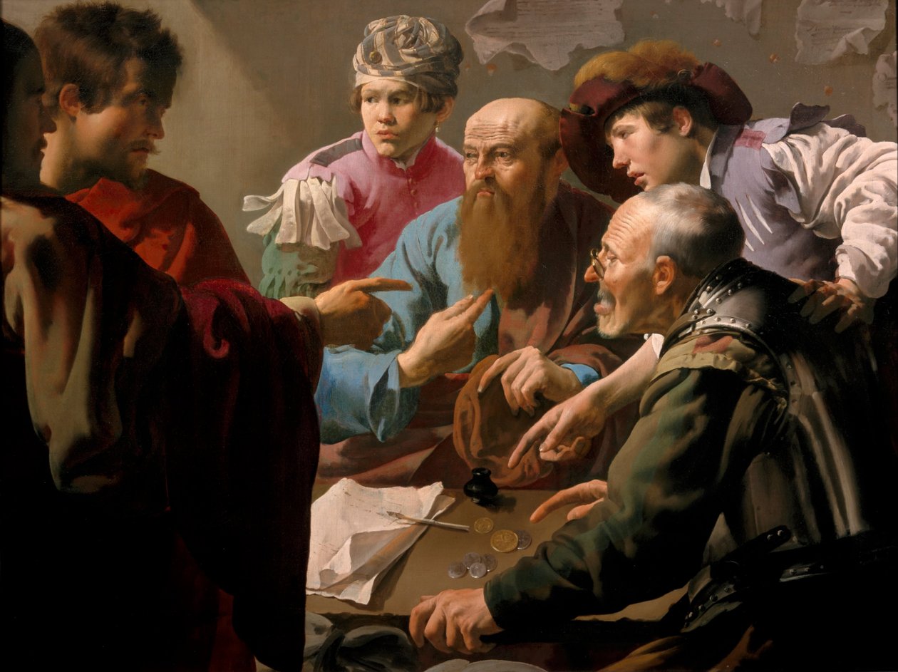 Szent Máté elhívása alkotó: Hendrick ter Brugghen