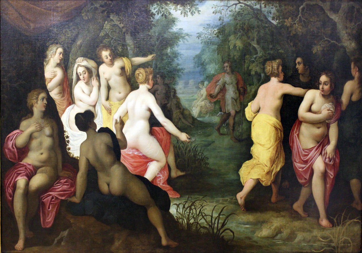 Diana és Actaeon alkotó: Hendrick van Balen