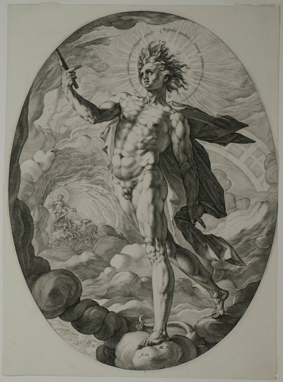 Apollo alkotó: Hendrick Goltzius
