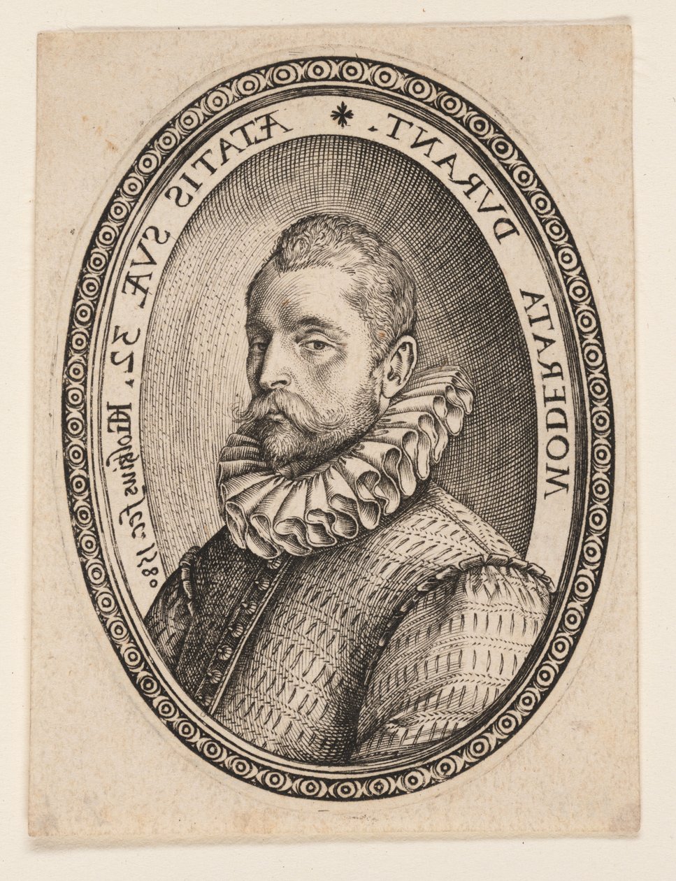 Balra néző férfi mellszobra alkotó: Hendrick Goltzius