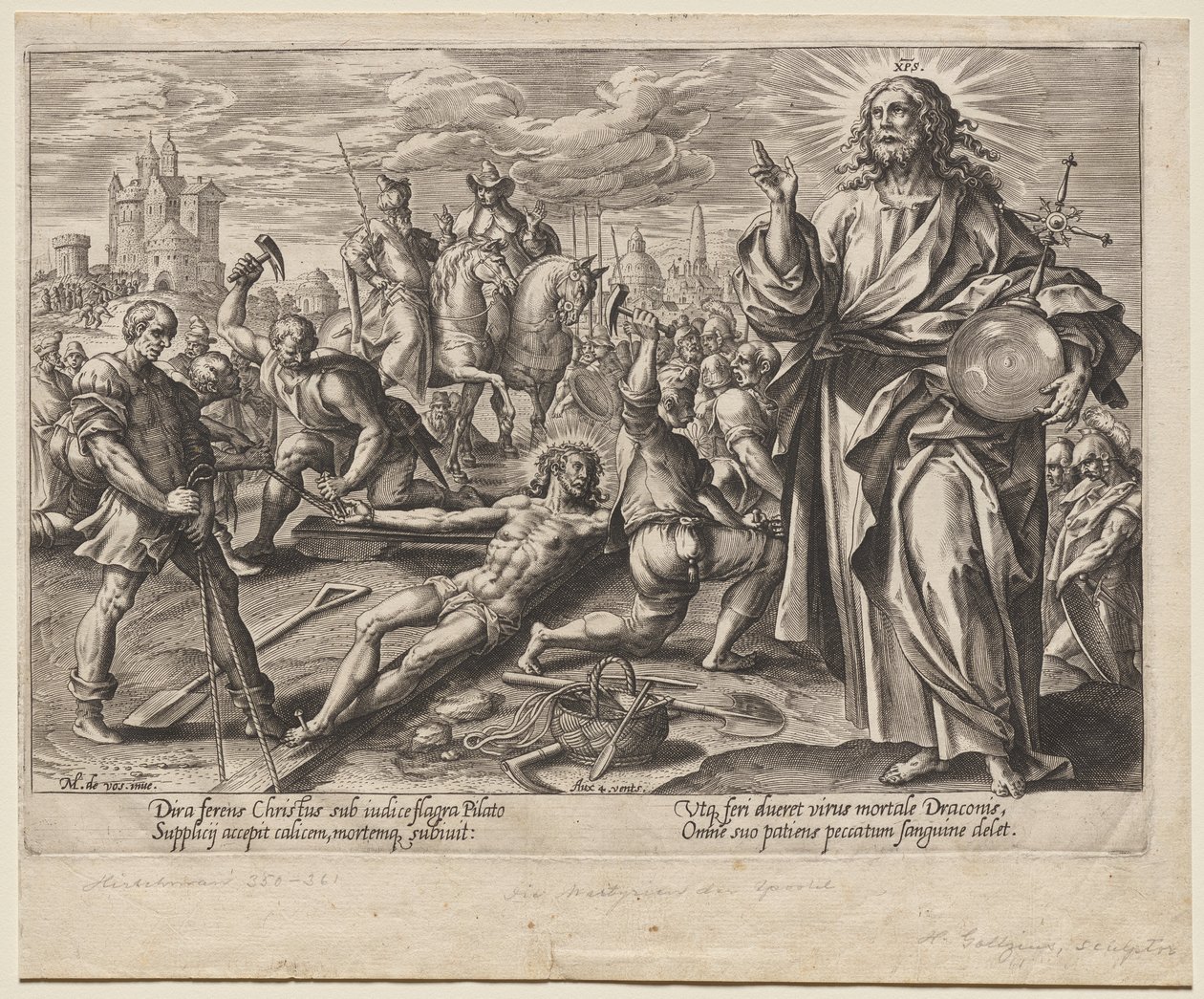 Krisztus alkotó: Hendrick Goltzius