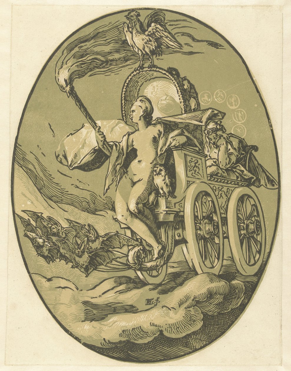 nox Istenek és istennők (sorozat címe) alkotó: Hendrick Goltzius