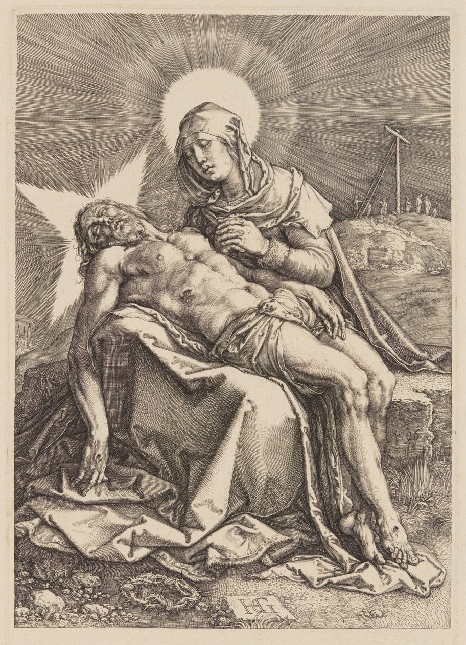 Pieta alkotó: Hendrick Goltzius