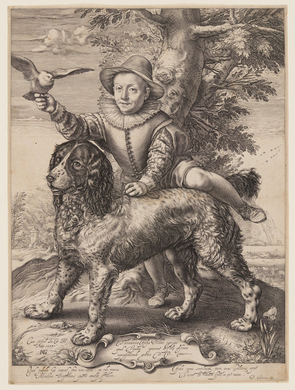 Frederik de Vries portréja alkotó: Hendrick Goltzius