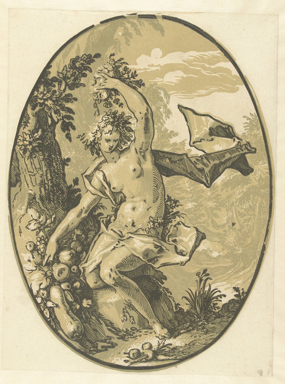 Proserpina Istenek és istennők (sorozat címe) alkotó: Hendrick Goltzius