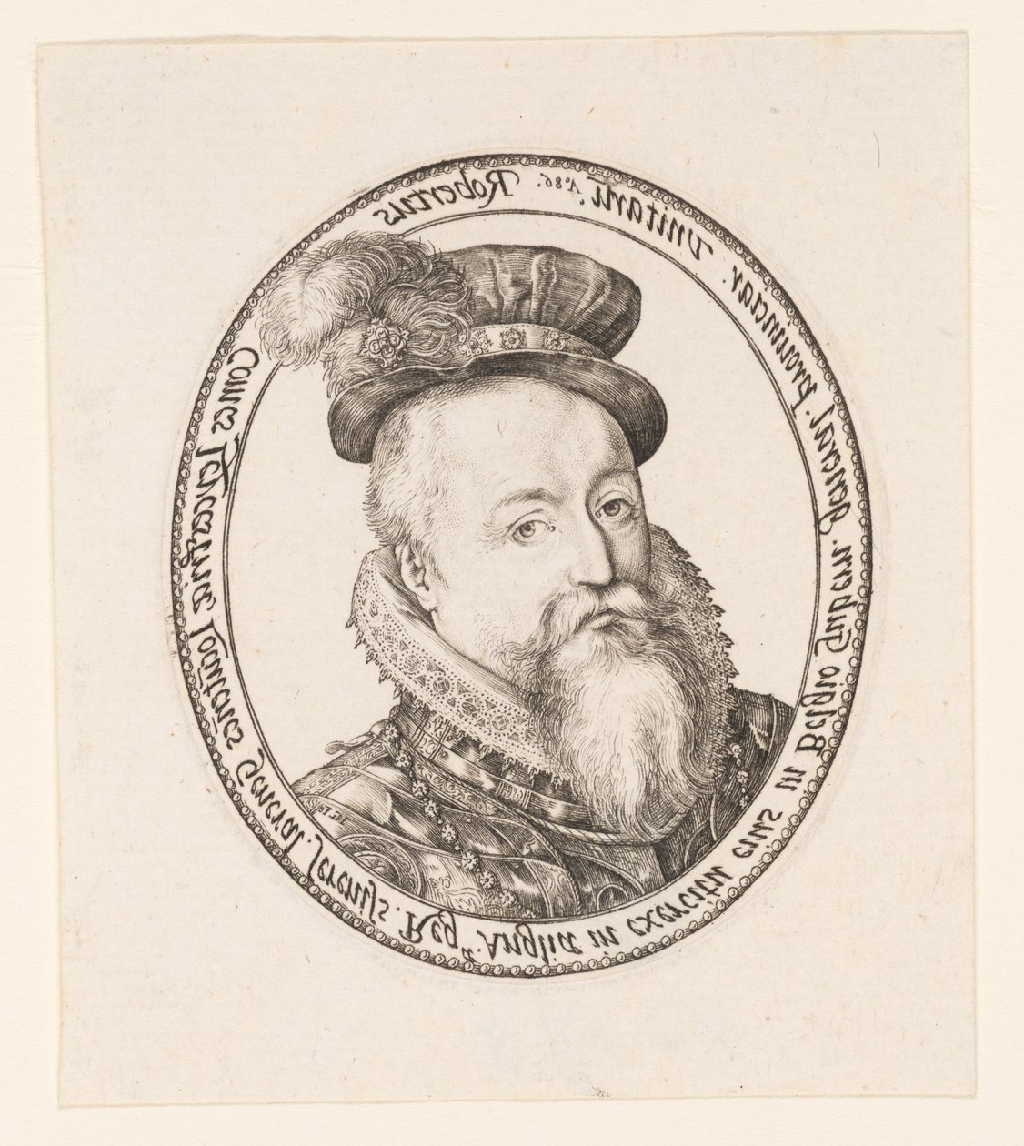 Robert Dudley, Leicester grófja alkotó: Hendrick Goltzius