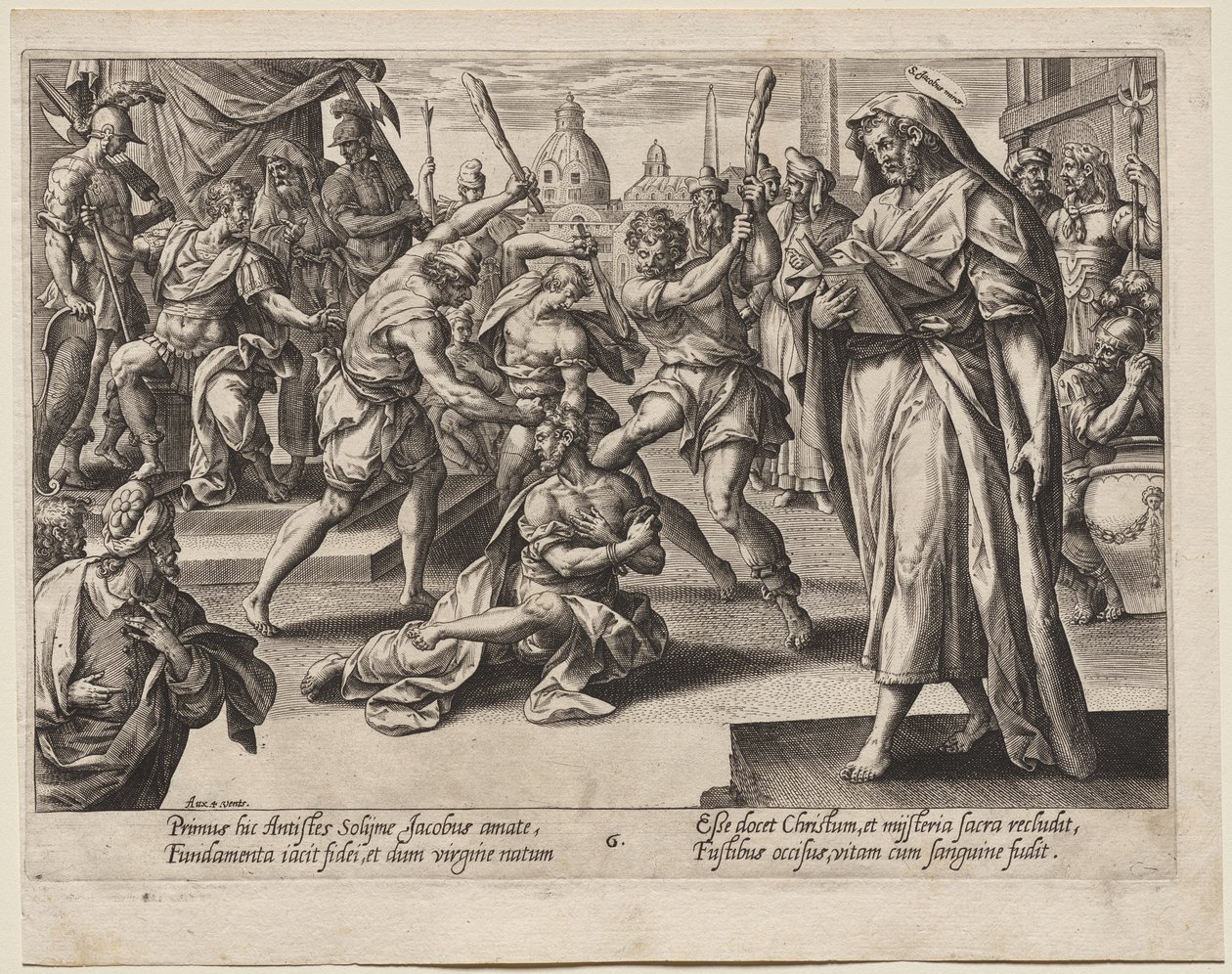 Kisebb Szent Jakab alkotó: Hendrick Goltzius
