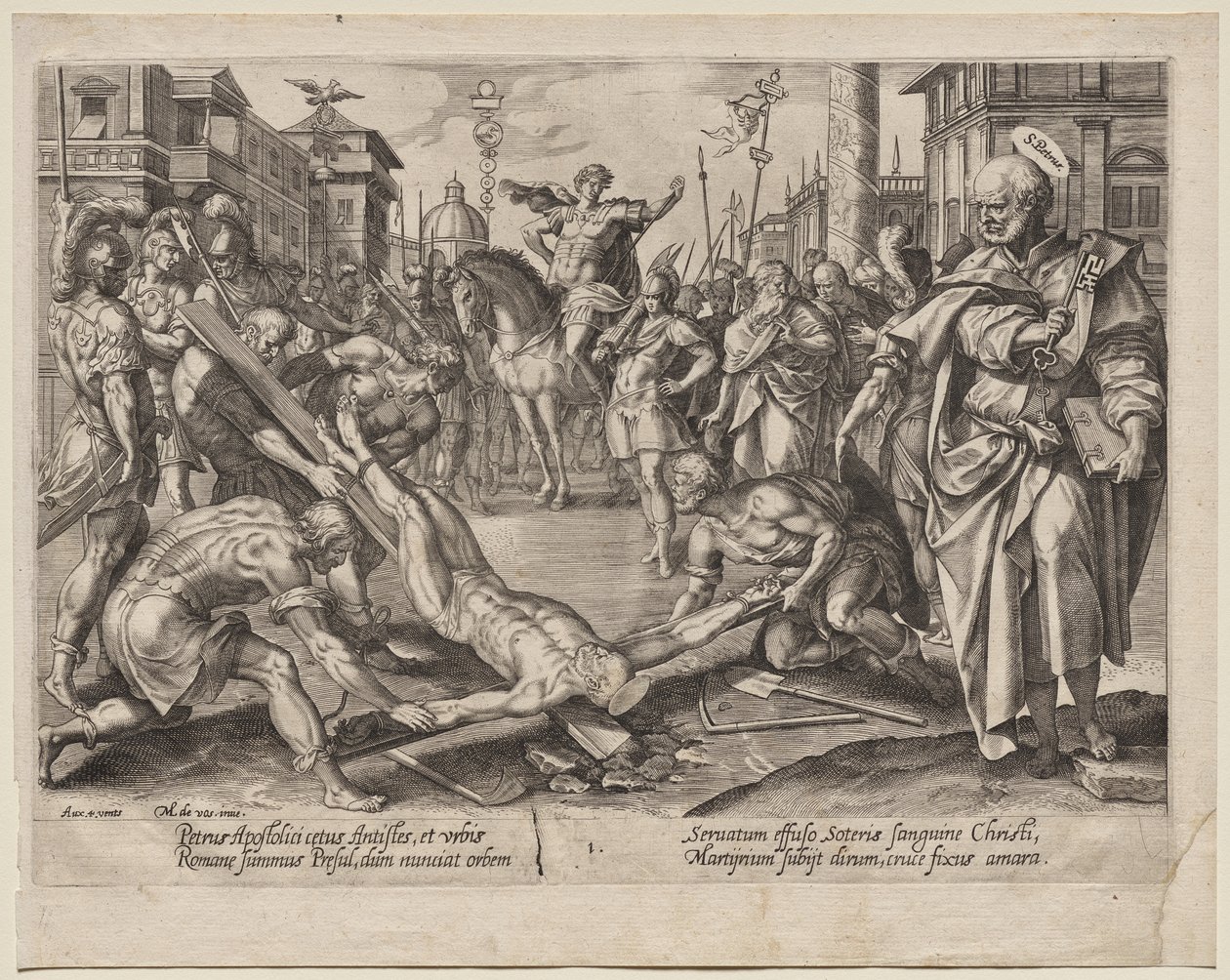 Szent Péter alkotó: Hendrick Goltzius