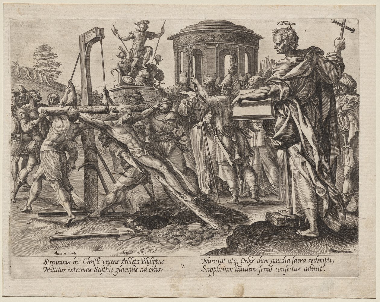 Utca. Philip alkotó: Hendrick Goltzius