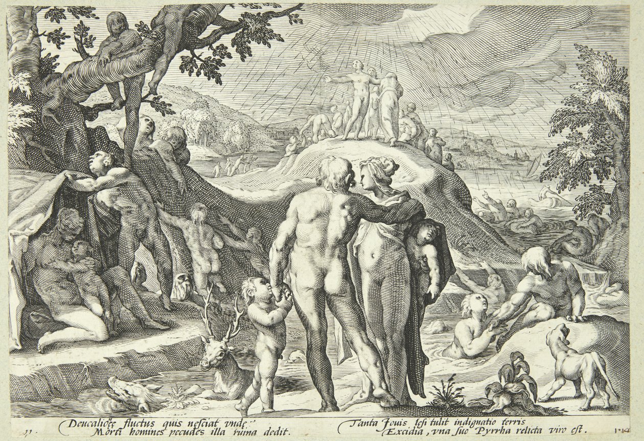 Az áradás alkotó: Hendrick Goltzius