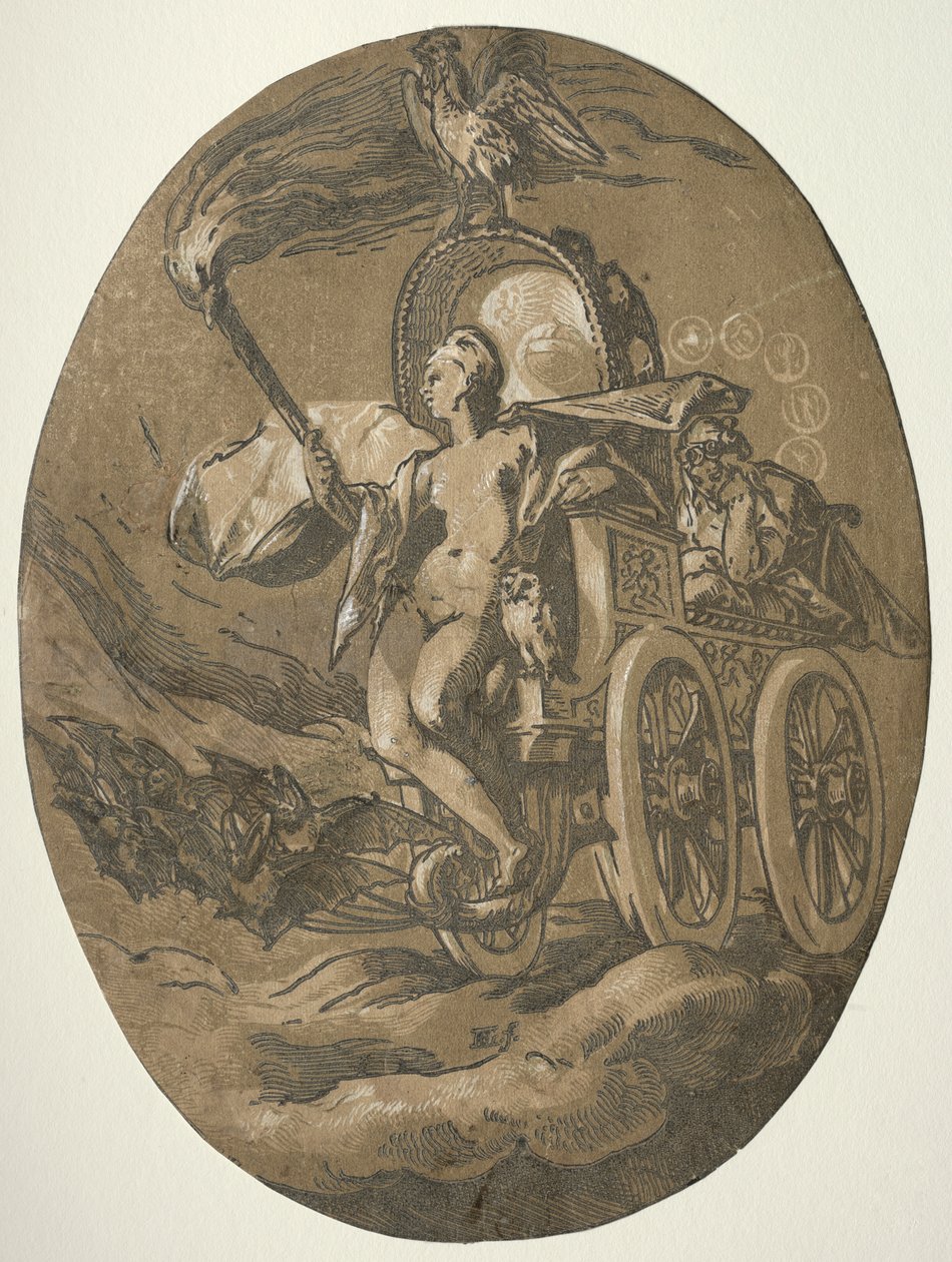 Az istenségek: Nox alkotó: Hendrick Goltzius