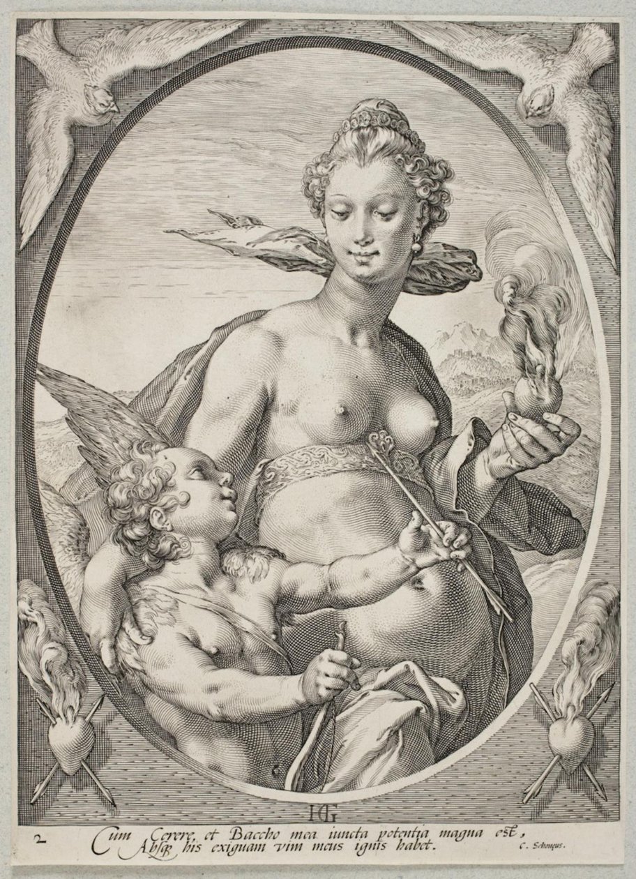 Vénusz alkotó: Hendrick Goltzius