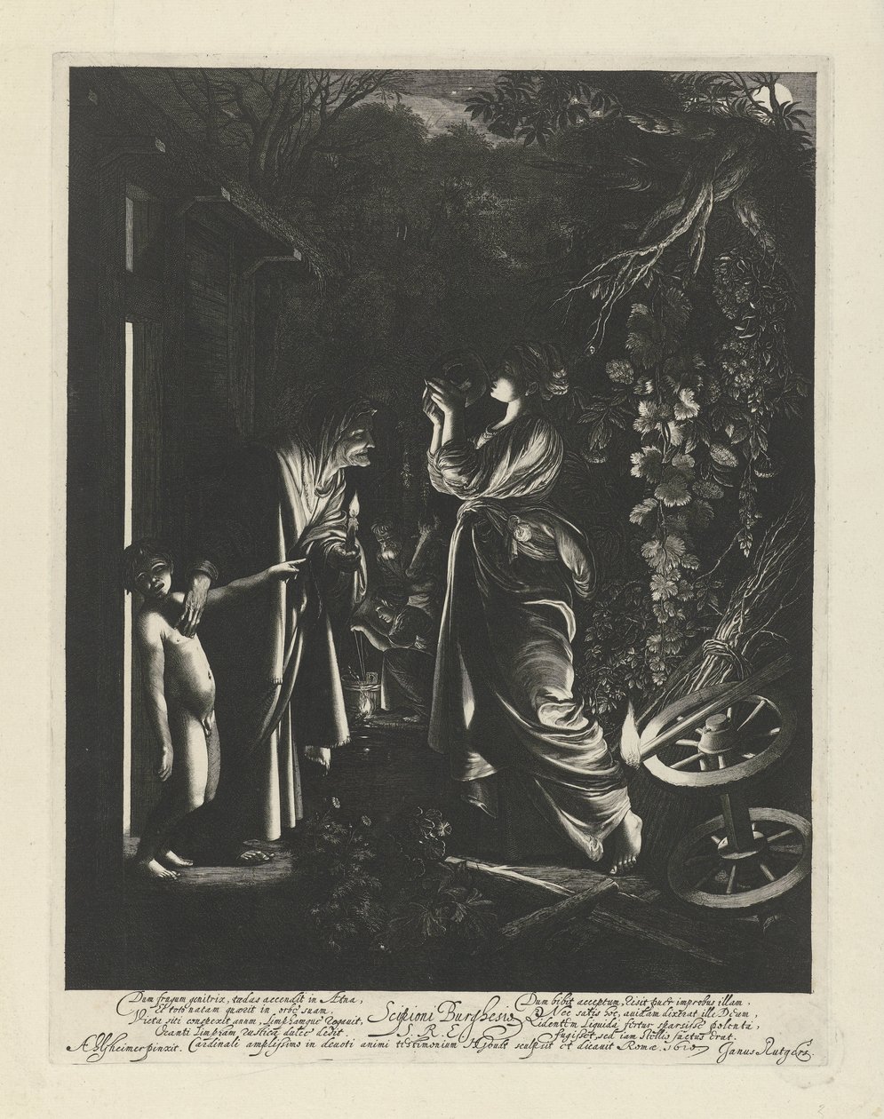 Ceres megcsúfolása alkotó: Hendrick Goudt