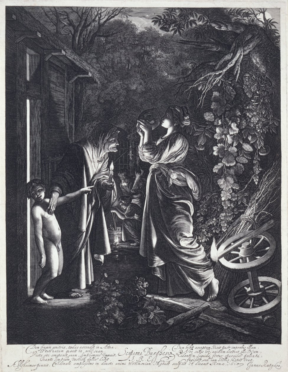 Ceres keresi a lányát alkotó: Hendrick Goudt
