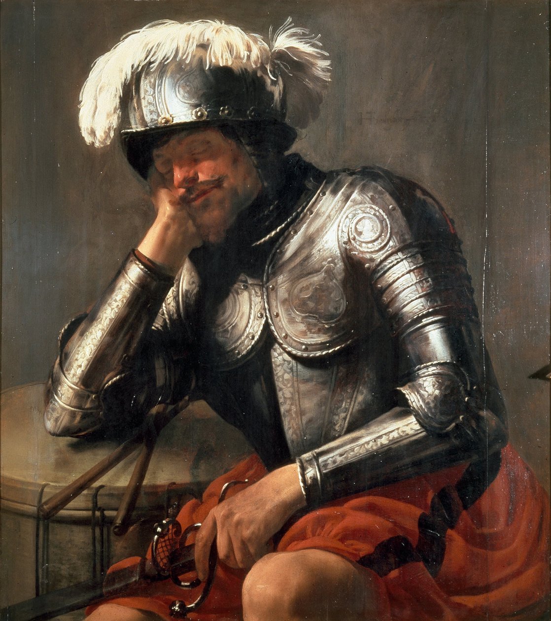 Alvó Mars, 1629 alkotó: Hendrick Jansz Terbrugghen