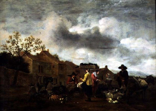 Egy olasz piac alkotó: Hendrick Mommers